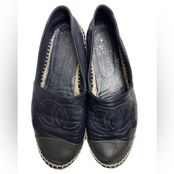 CHANEL Shoes - Chanel Women's Black  Espadrilles Size 39